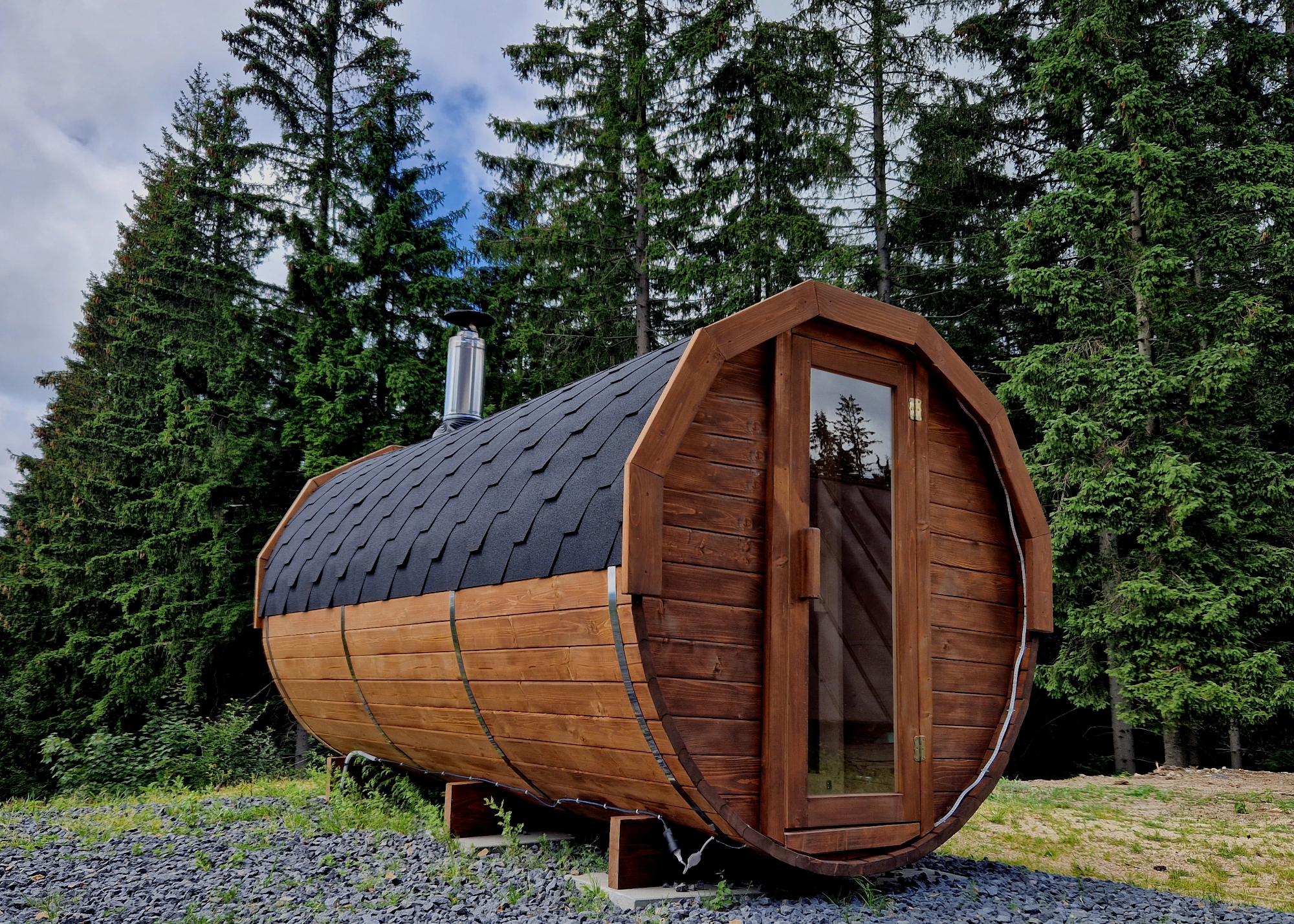 Za notranji mir je vrtna savna uspešno zdravilo